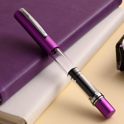 Monteverde MP1 Fountain Pen - Purple Frost CT 13