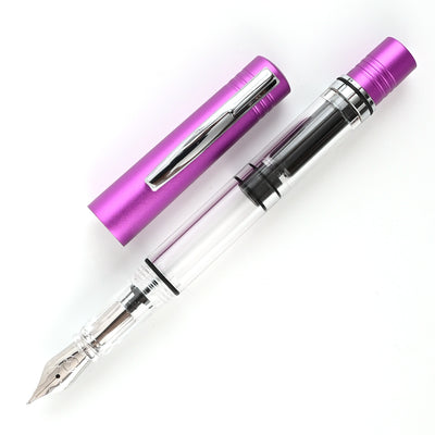 Monteverde MP1 Fountain Pen - Purple Frost CT 2
