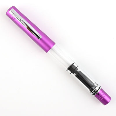 Monteverde MP1 Fountain Pen - Purple Frost CT 6