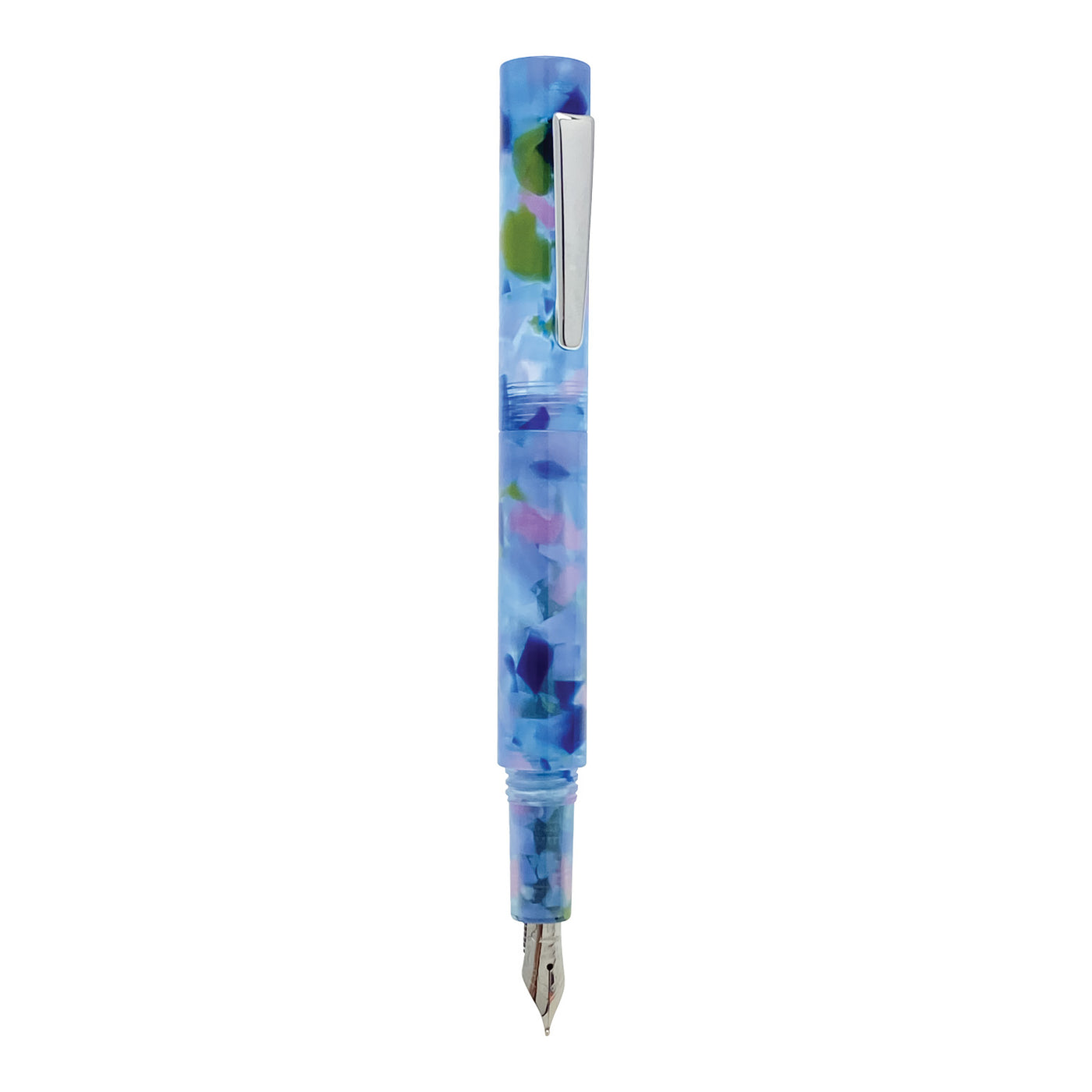 Monteverde MVP Fountain Pen - Blue Squares CT 2