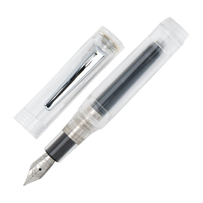 Monteverde MVP Fountain Pen - Diamond Clear CT 1