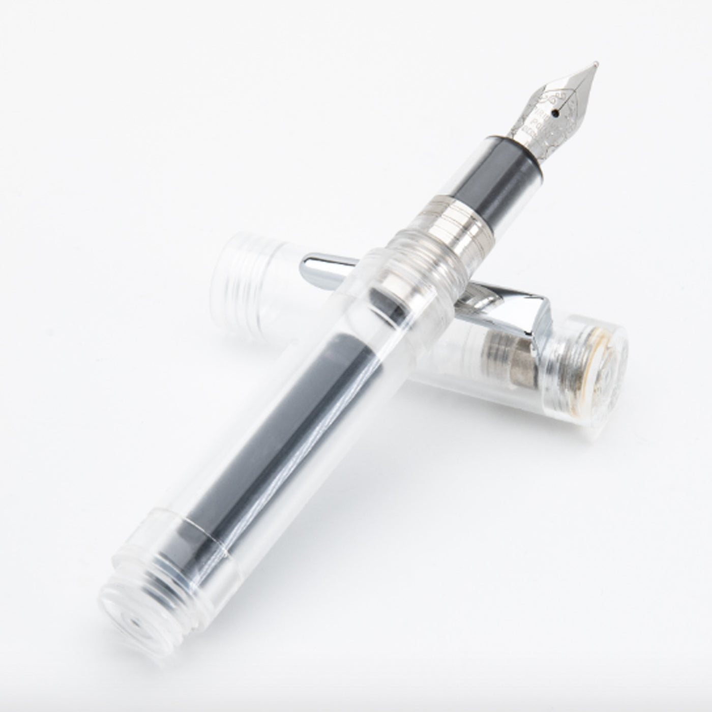 Monteverde MVP Fountain Pen - Diamond Clear CT 3