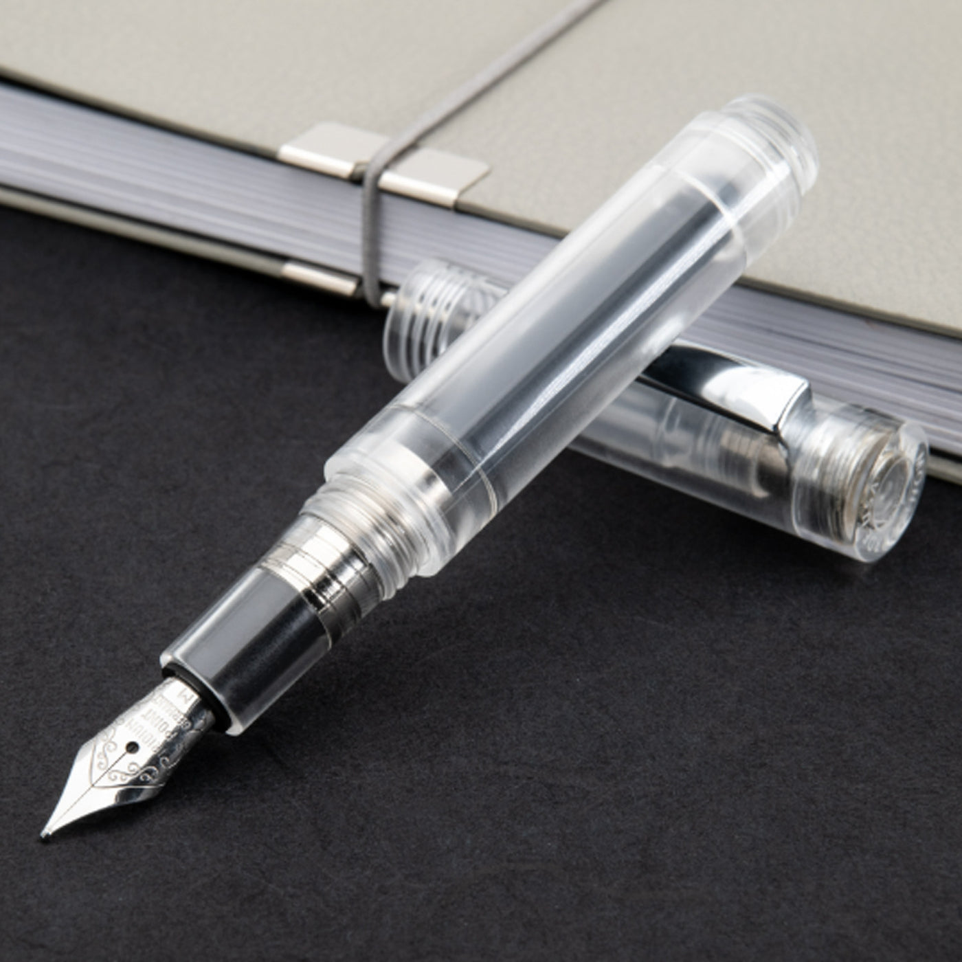 Monteverde MVP Fountain Pen - Diamond Clear CT 4