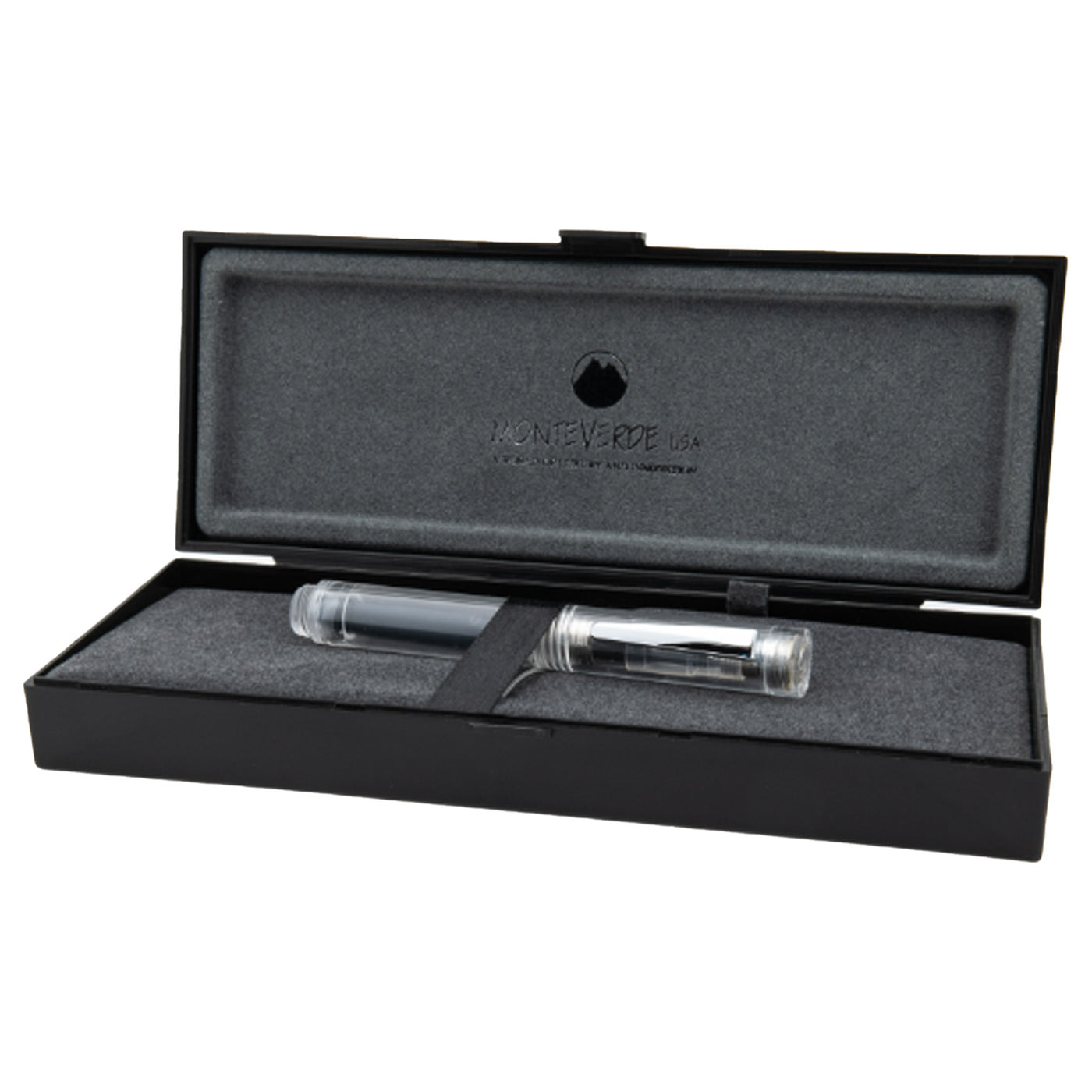 Monteverde MVP Fountain Pen - Diamond Clear CT 9