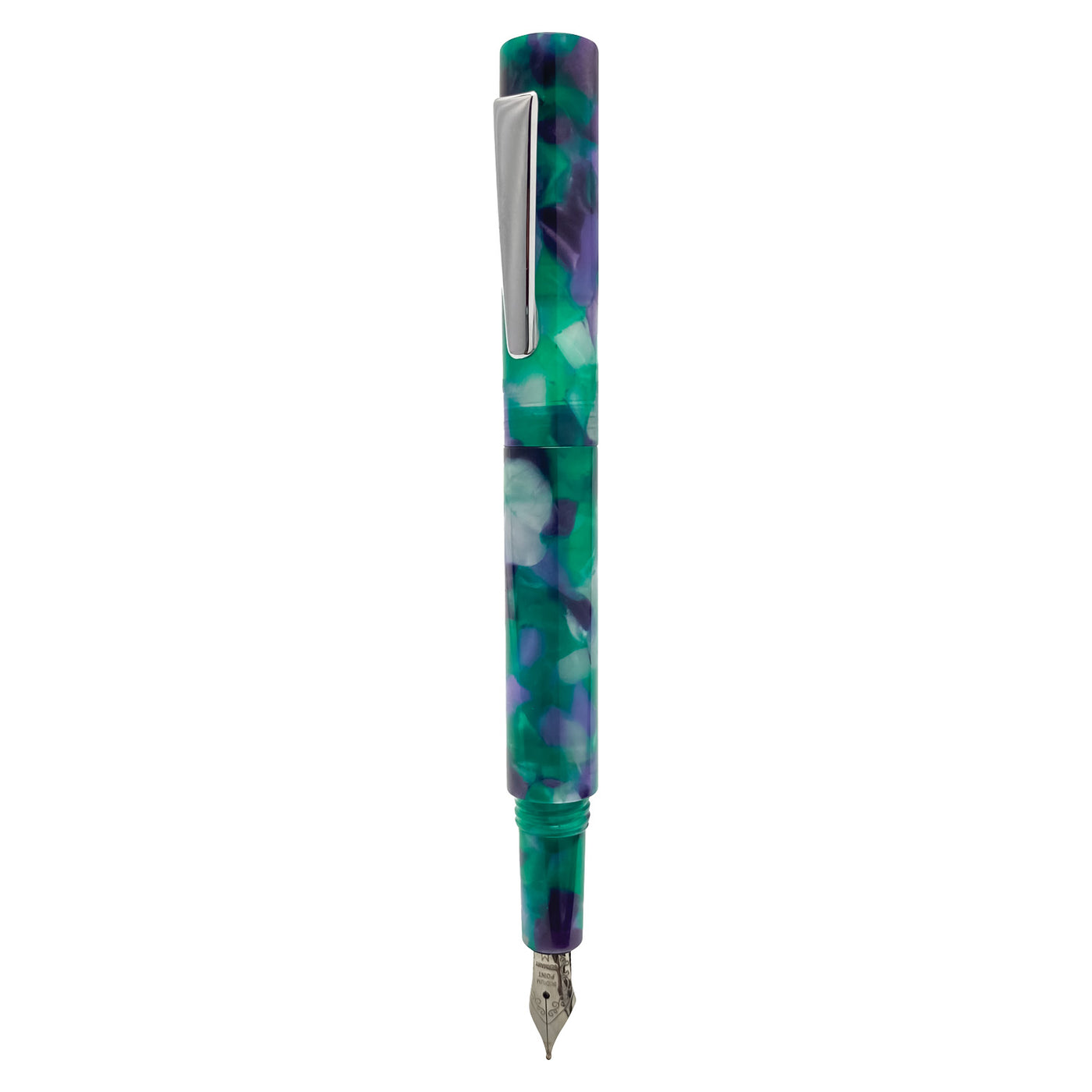Monteverde MVP Fountain Pen - Green Abstracts CT 2