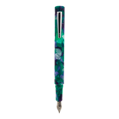 Monteverde MVP Fountain Pen - Green Abstracts CT 3