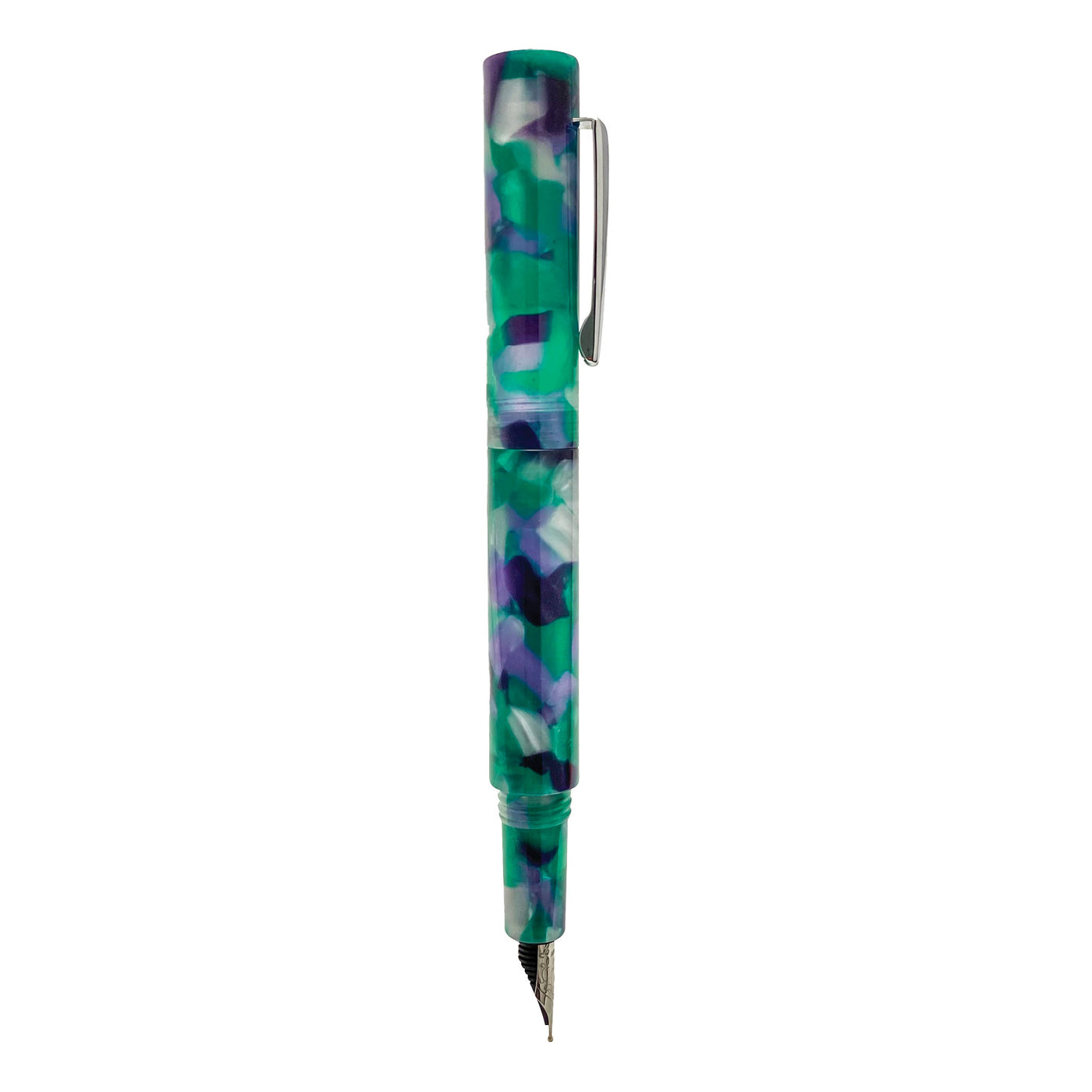 Monteverde MVP Fountain Pen - Green Abstracts CT 4