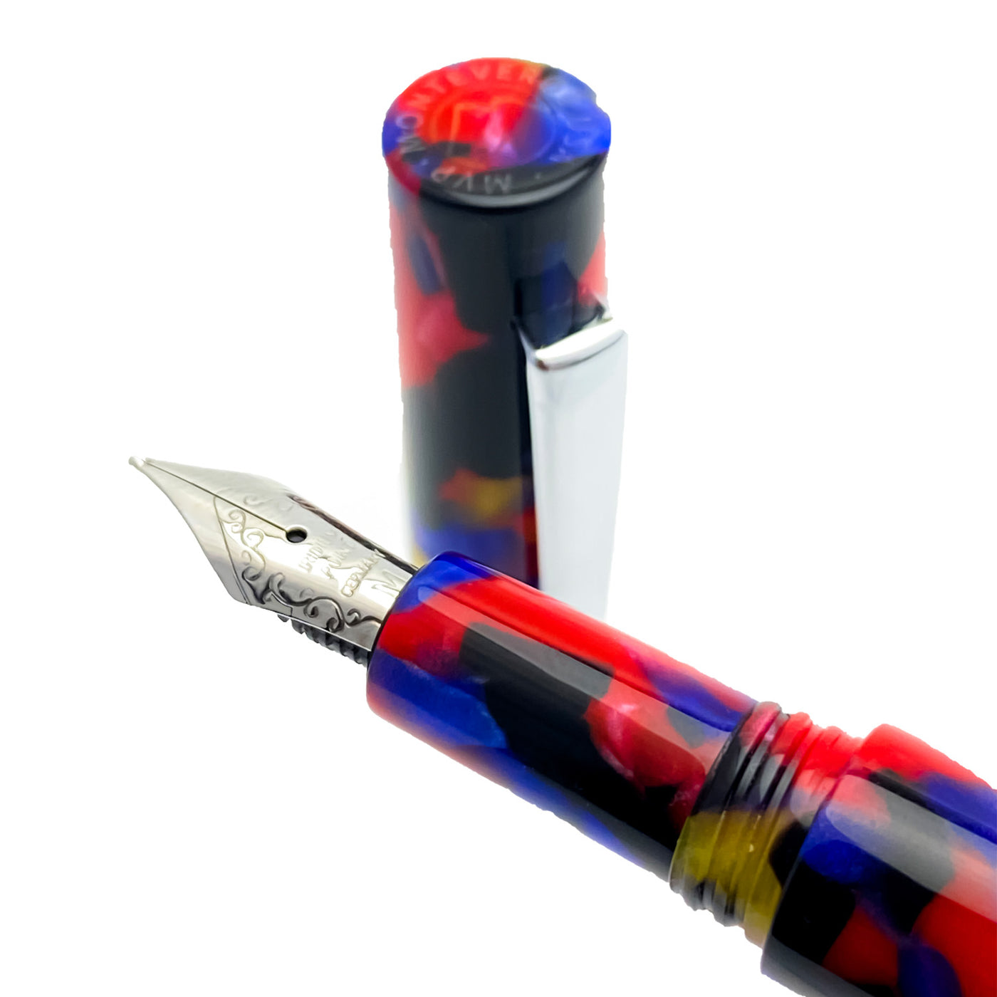 Monteverde MVP Fountain Pen - Red Puzzles CT 1