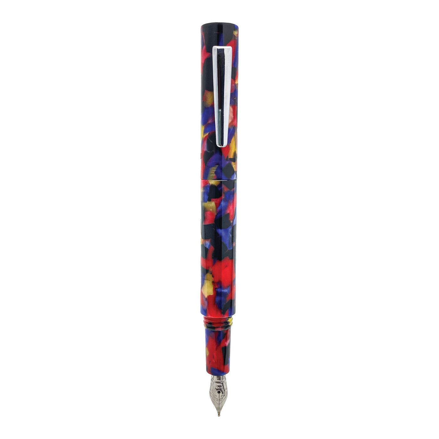 Monteverde MVP Fountain Pen - Red Puzzles CT 4