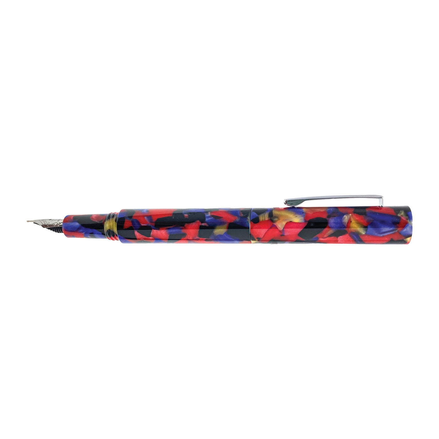 Monteverde MVP Fountain Pen - Red Puzzles CT 6