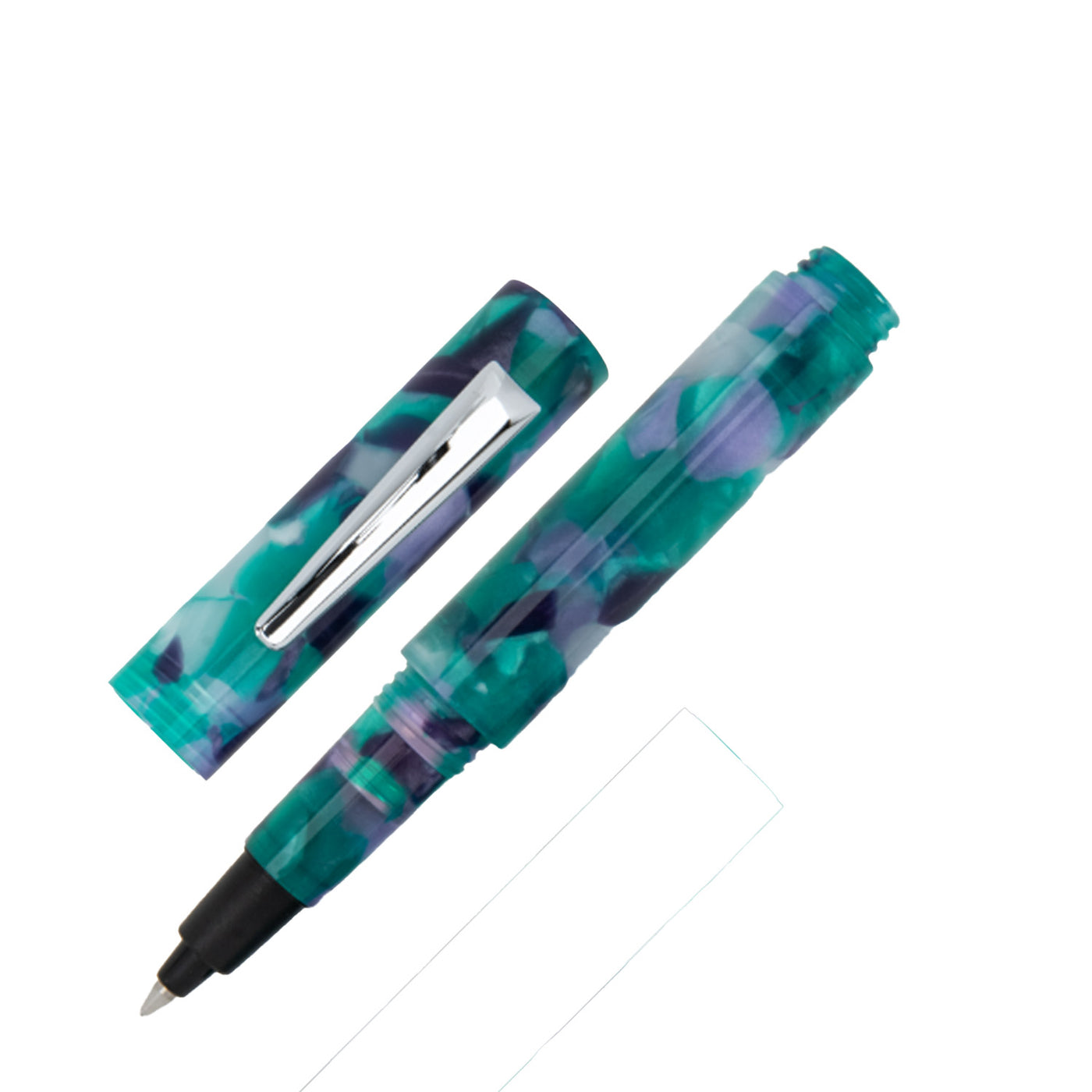 Monteverde MVP Ink Ball Pen - Green Abstracts CT 1