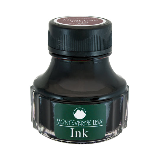 Monteverde Mercury Noir Ink Bottle, Red - 90ml