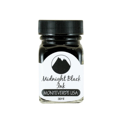 Monteverde Midnight Black Ink Bottle - 30ml 1