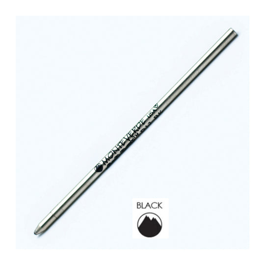 Monteverde Mini Ball Pen Refill for Multi Pen - Medium - Black - Pack of 4