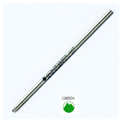 Monteverde Mini Ball Pen Refill for Multi Pen - Medium - Green - Pack of 4 1