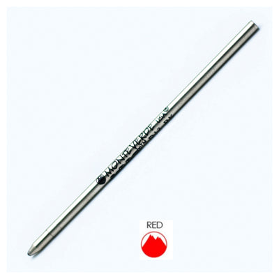 Monteverde Mini Ball Pen Refill for Multi Pen - Medium - Red - Pack of 4 1