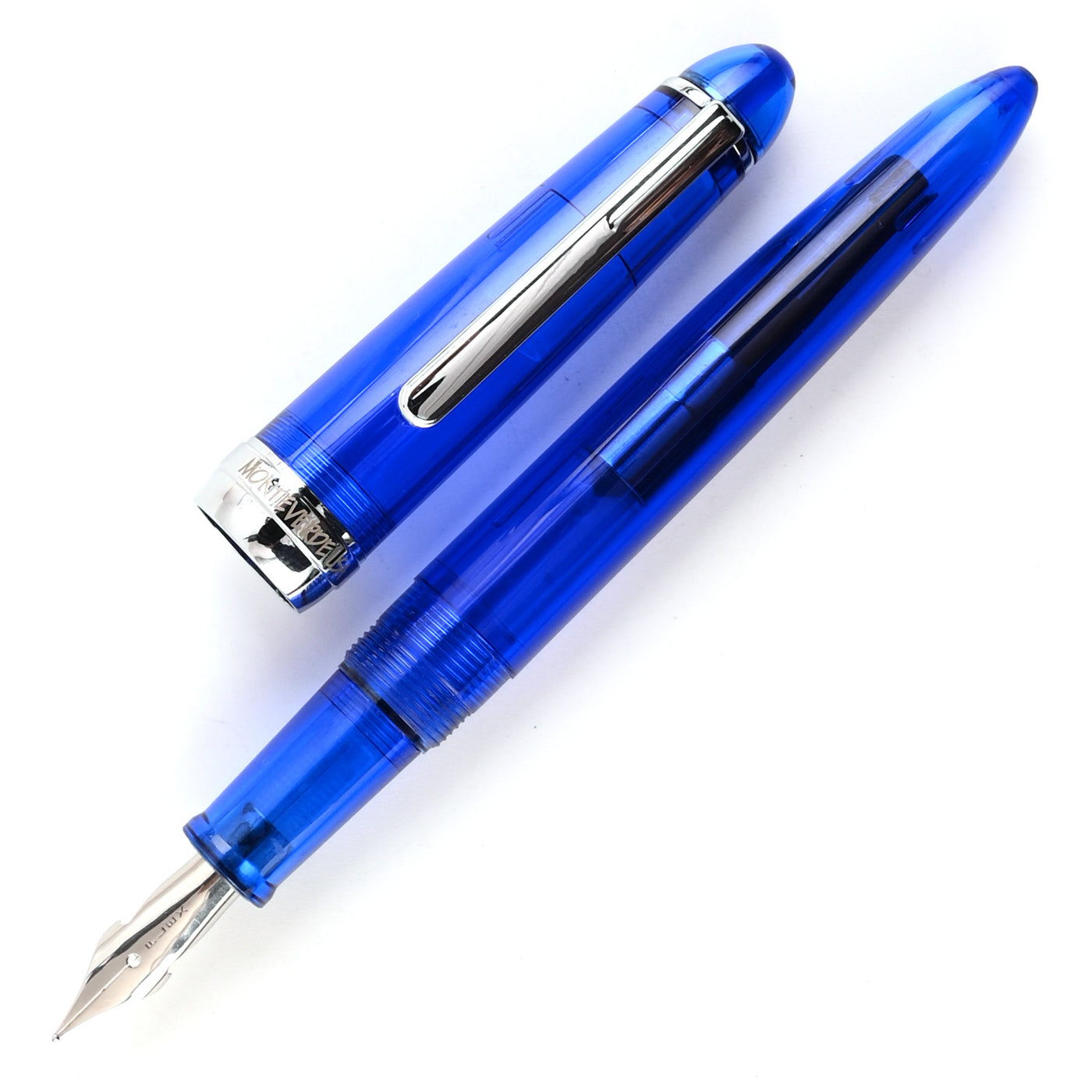 Monteverde Monza 3 Fountain Pen Set - Blue CT 2