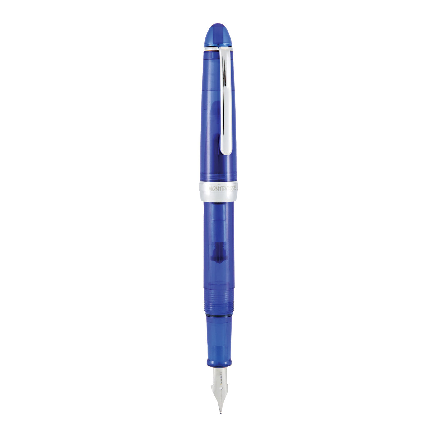 Monteverde Monza 3 Fountain Pen Set - Blue CT 6