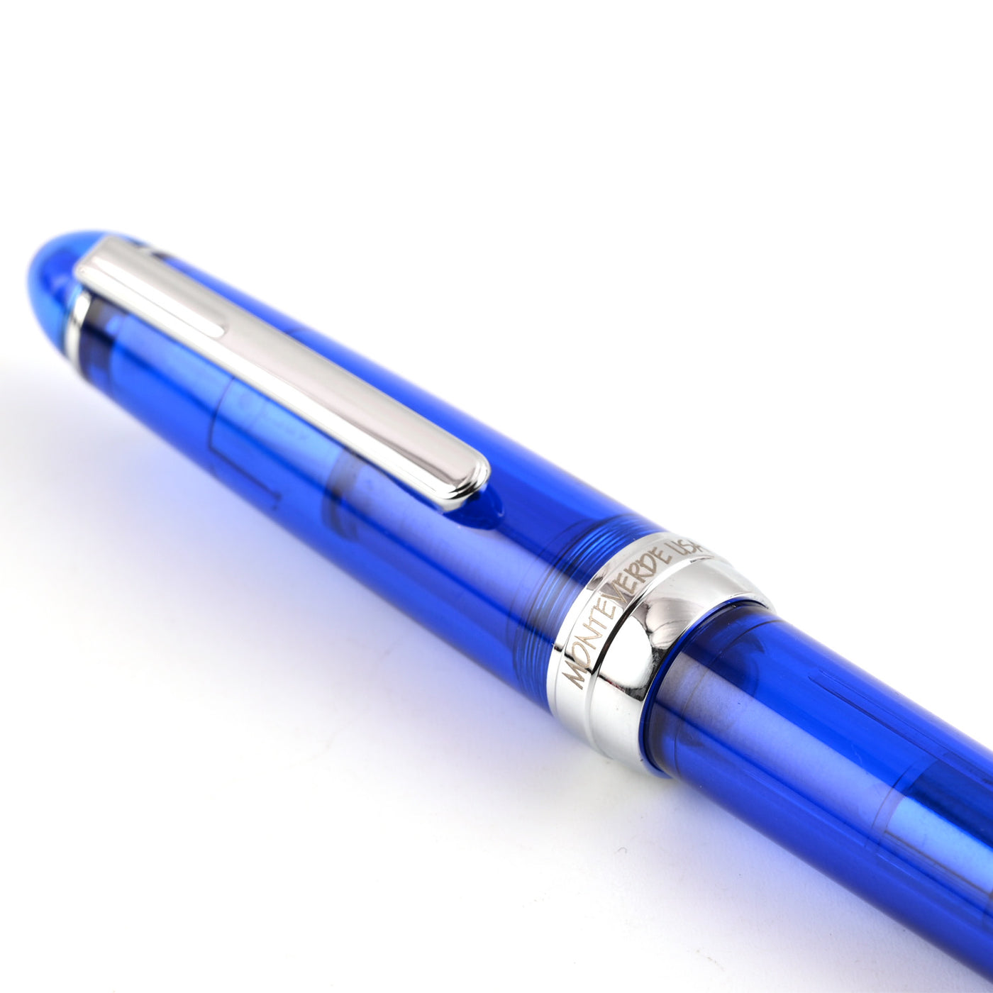 Monteverde Monza 3 Fountain Pen Set - Blue CT 6