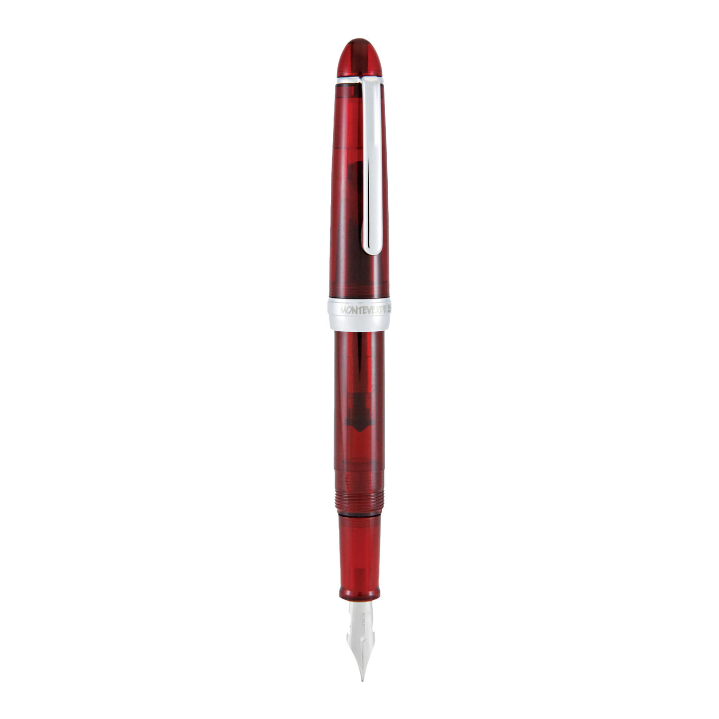 Monteverde Monza 3 Fountain Pen Set - Red CT 3