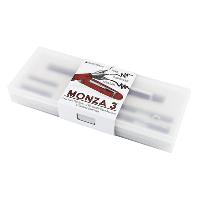 Monteverde Monza 3 Fountain Pen Set - Red CT 9