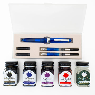 Monteverde Monza 3+ Fountain Pen Gift Set - Blue CT