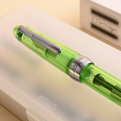 Monteverde Monza ID Fountain Pen - Green CT 10