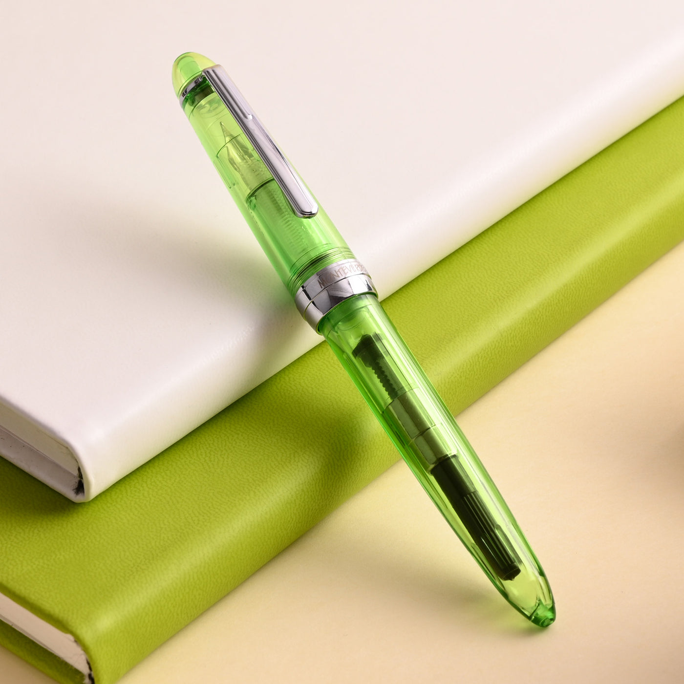 Monteverde Monza ID Fountain Pen - Green CT 15