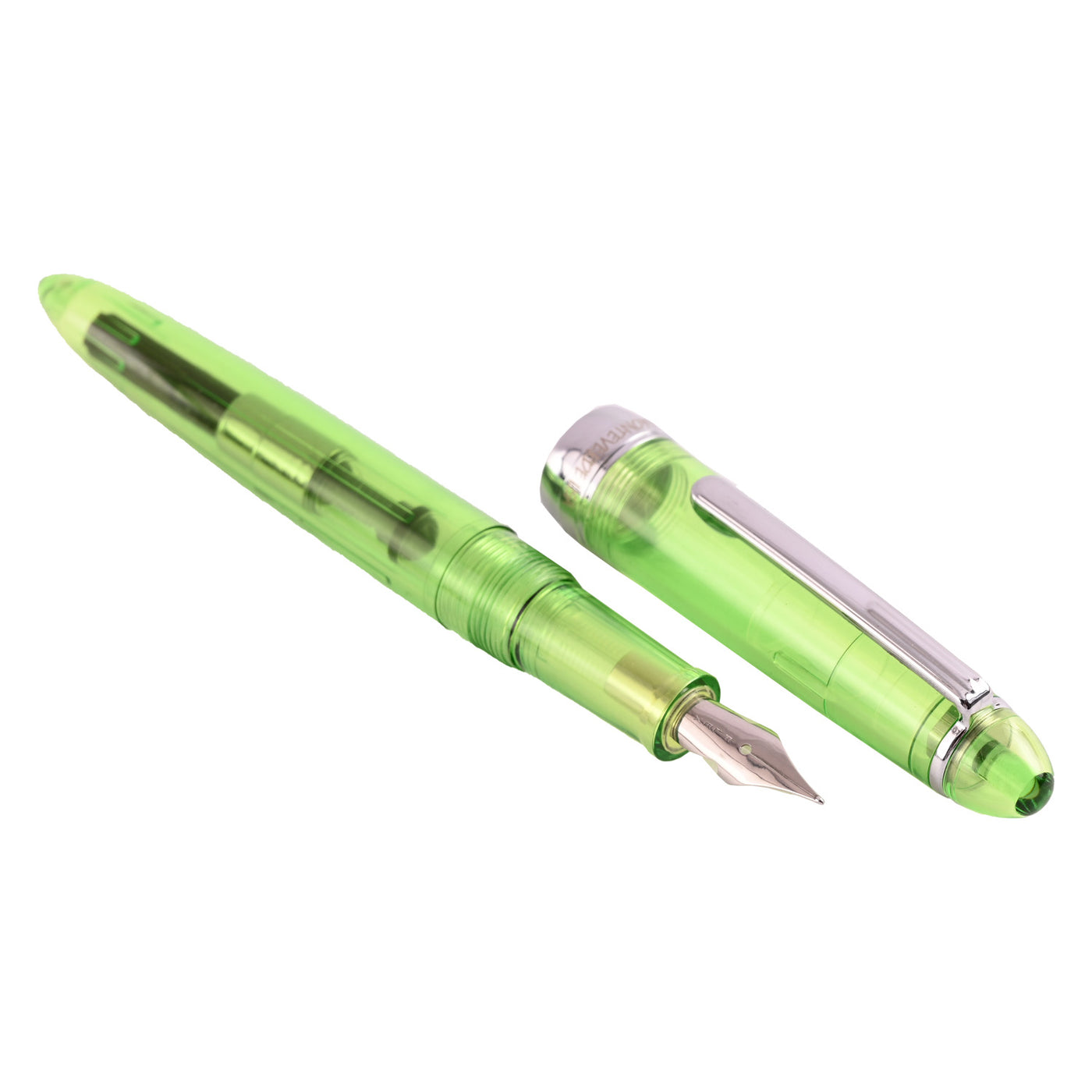 Monteverde Monza ID Fountain Pen - Green CT 2