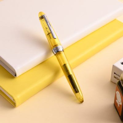 Monteverde Monza ID Fountain Pen - Yellow CT 15