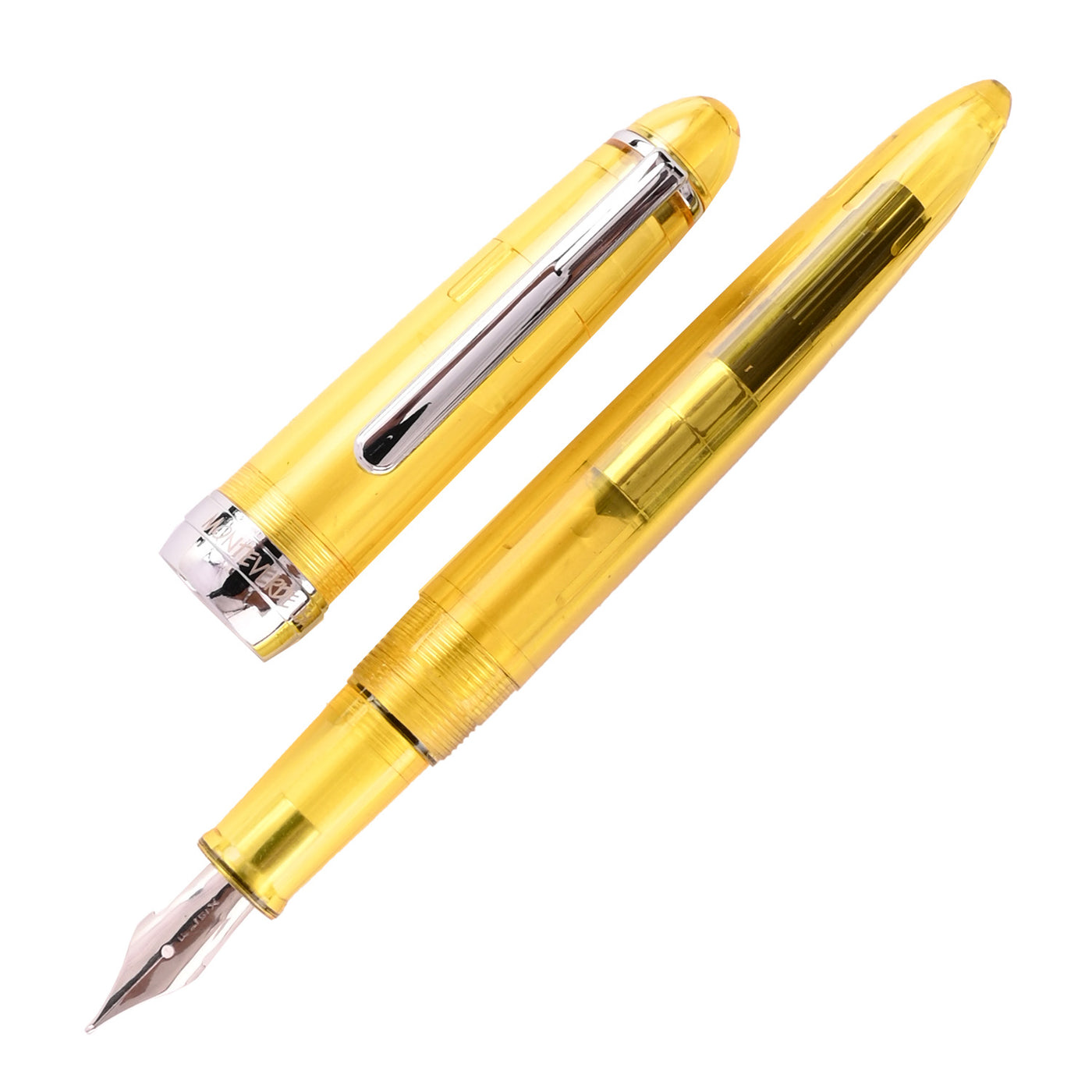 Monteverde Monza ID Fountain Pen - Yellow CT 1