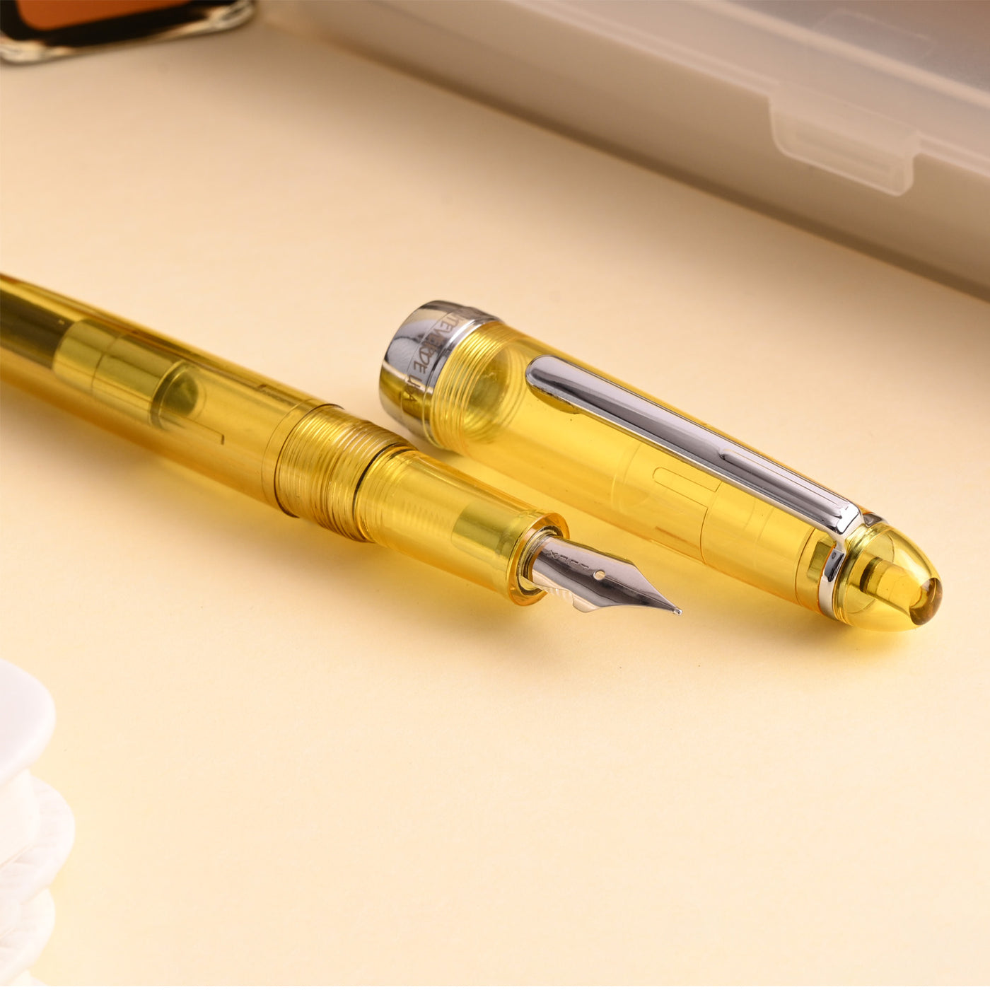 Monteverde Monza ID Fountain Pen - Yellow CT 8