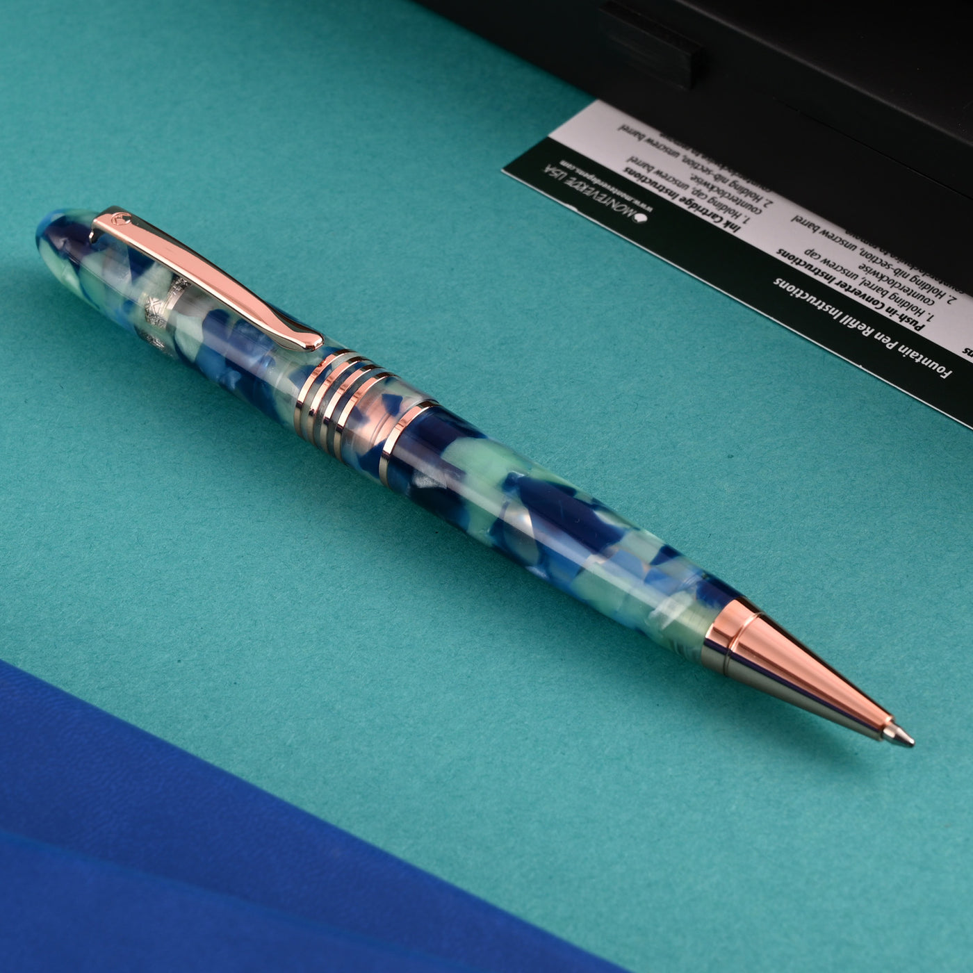 Monteverde Mountains of the World Ball Pen - Blue RGT 9