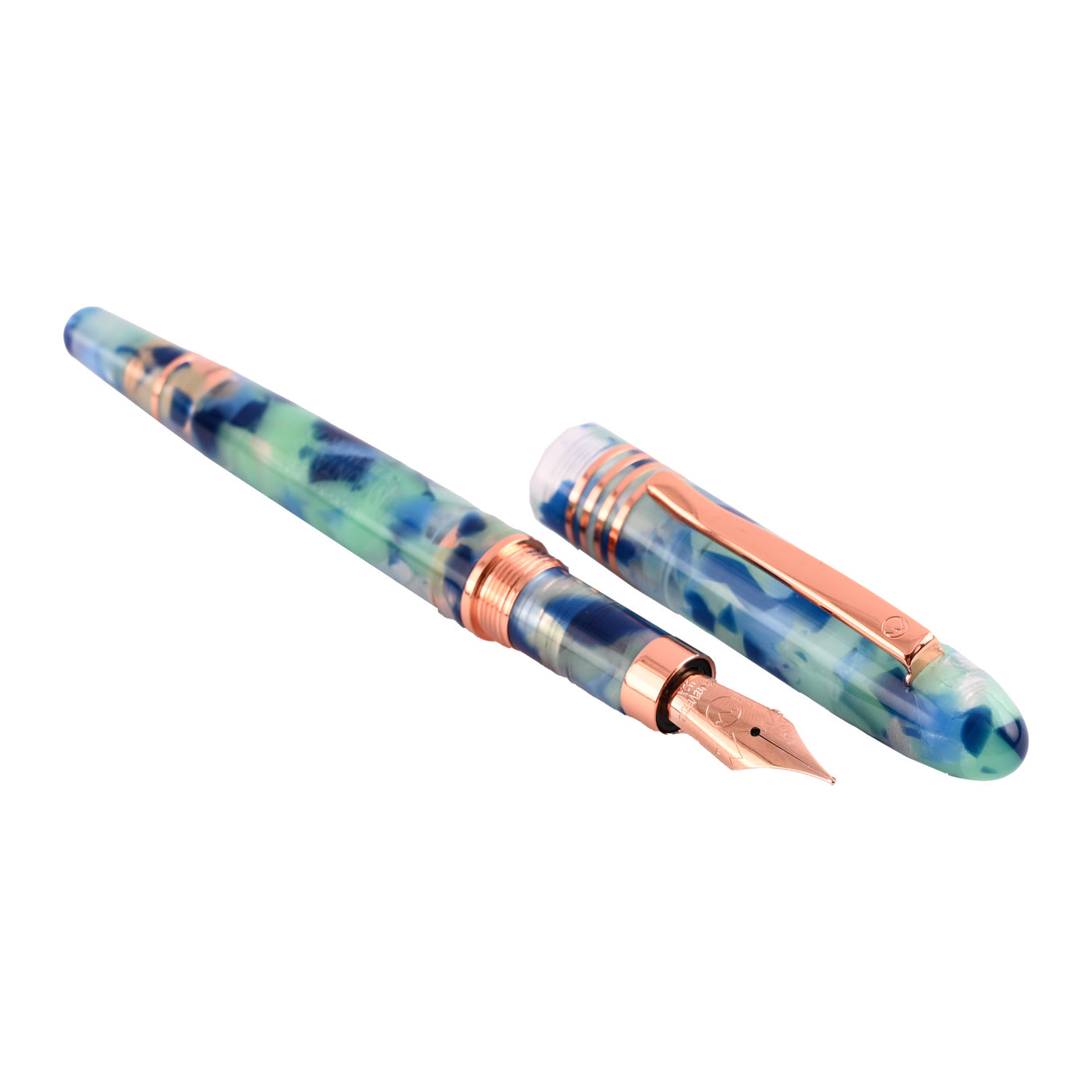 Monteverde Mountains of the World Fountain Pen - Blue RGT 2