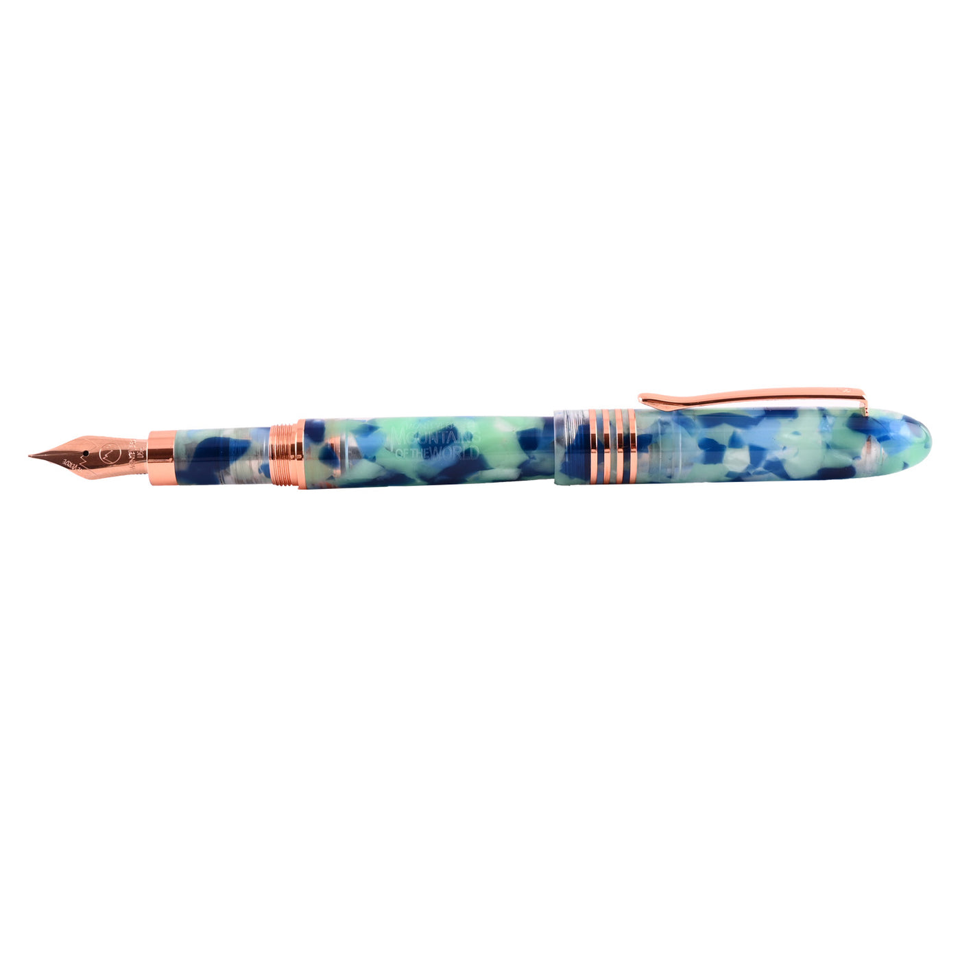 Monteverde Mountains of the World Fountain Pen - Blue RGT 4