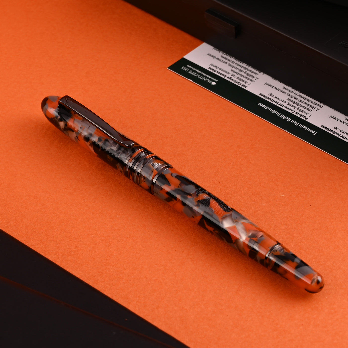 Monteverde Mountains of the World Fountain Pen - Orange BT 14