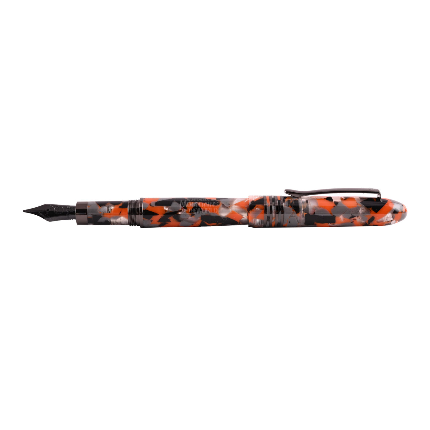 Monteverde Mountains of the World Fountain Pen - Orange BT 4