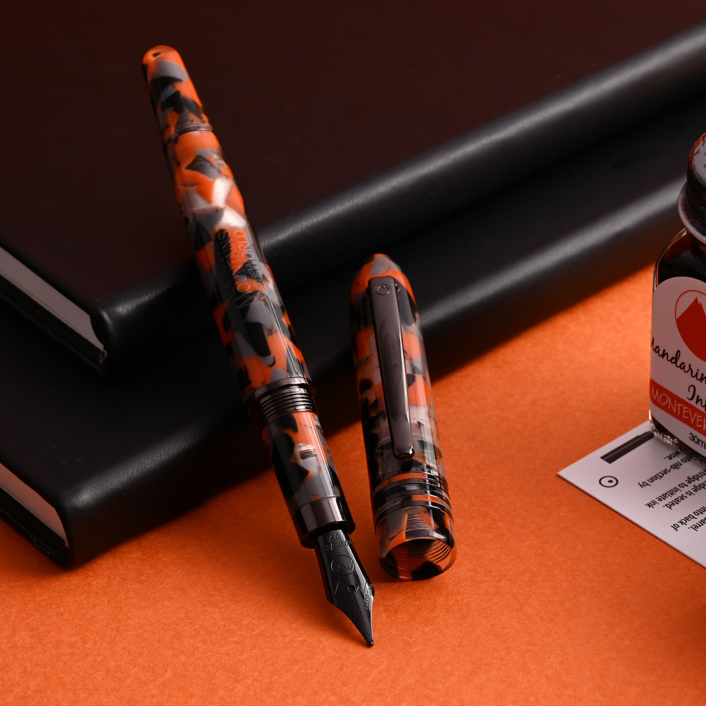 Monteverde Mountains of the World Fountain Pen - Orange BT 7