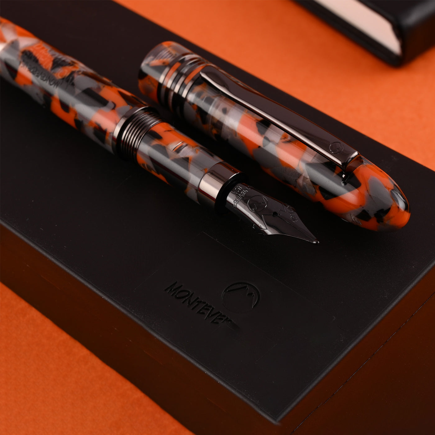 Monteverde Mountains of the World Fountain Pen - Orange BT 9