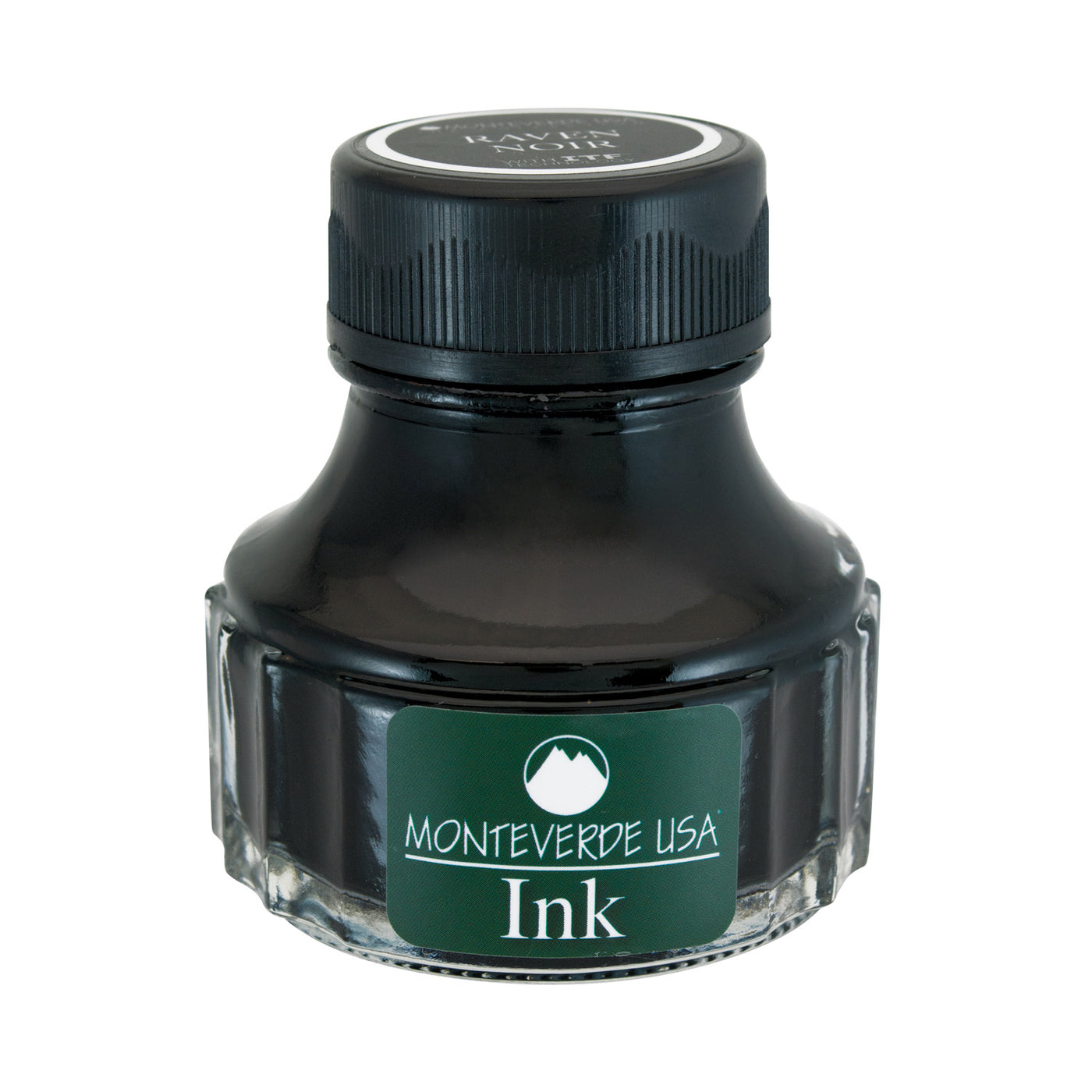 Monteverde Raven Noir Ink Bottle, Black - 90ml 1