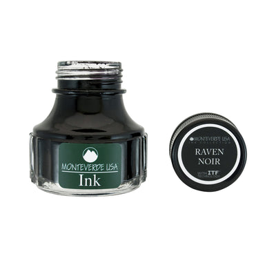 Monteverde Raven Noir Ink Bottle, Black - 90ml 2