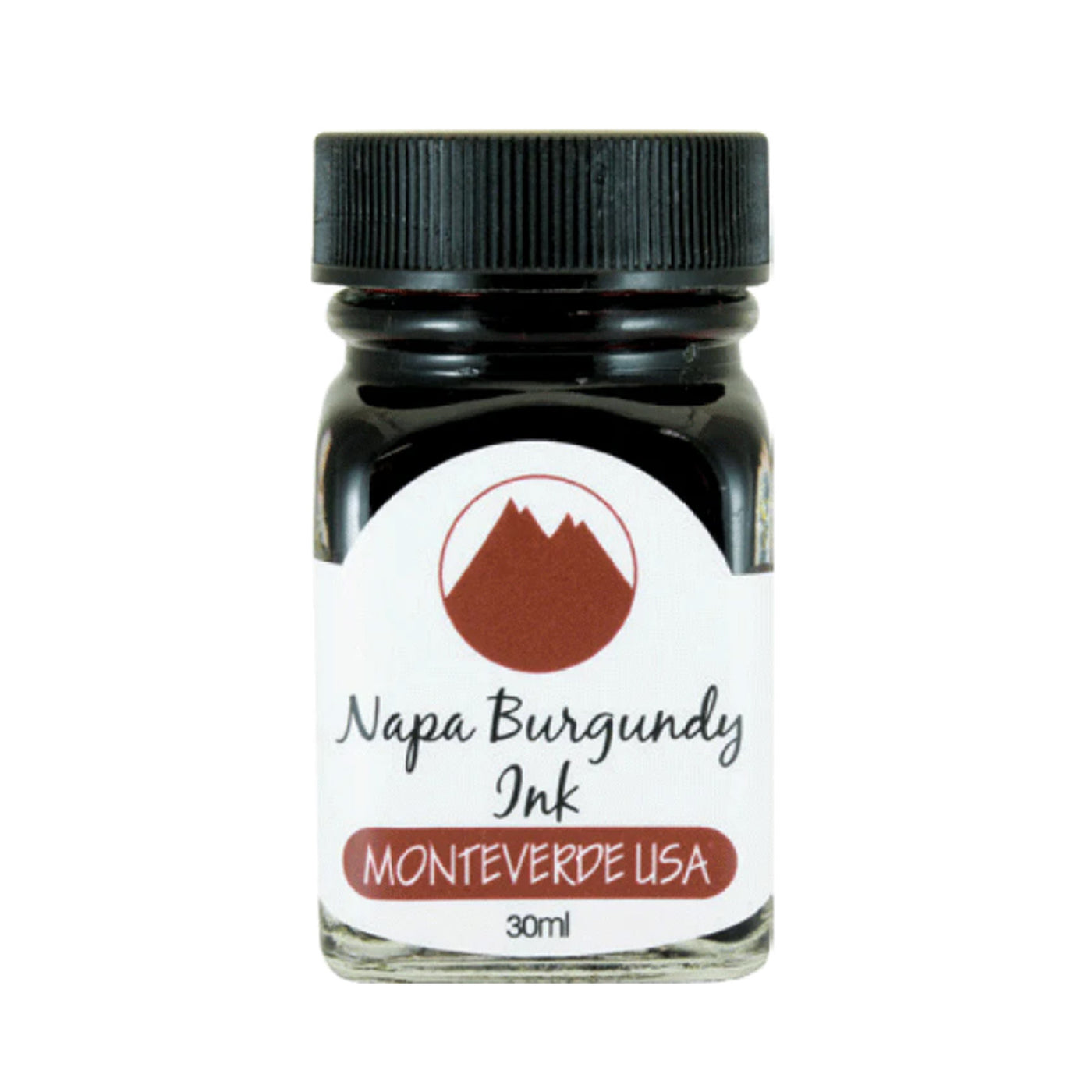 Monteverde Nappa Burgundy Ink Bottle - 30ml 1