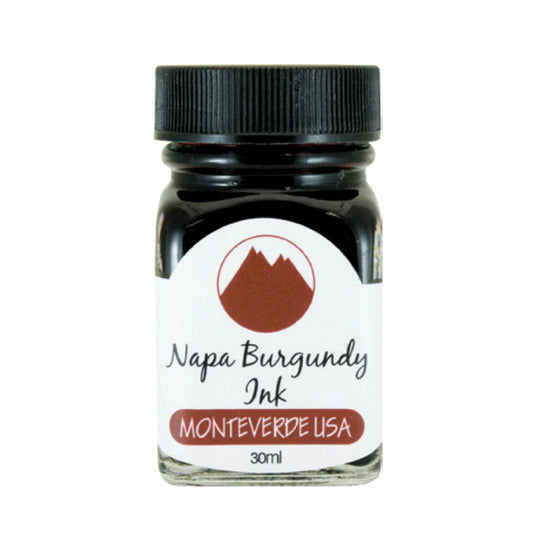 Monteverde Nappa Burgundy Ink Bottle - 30ml