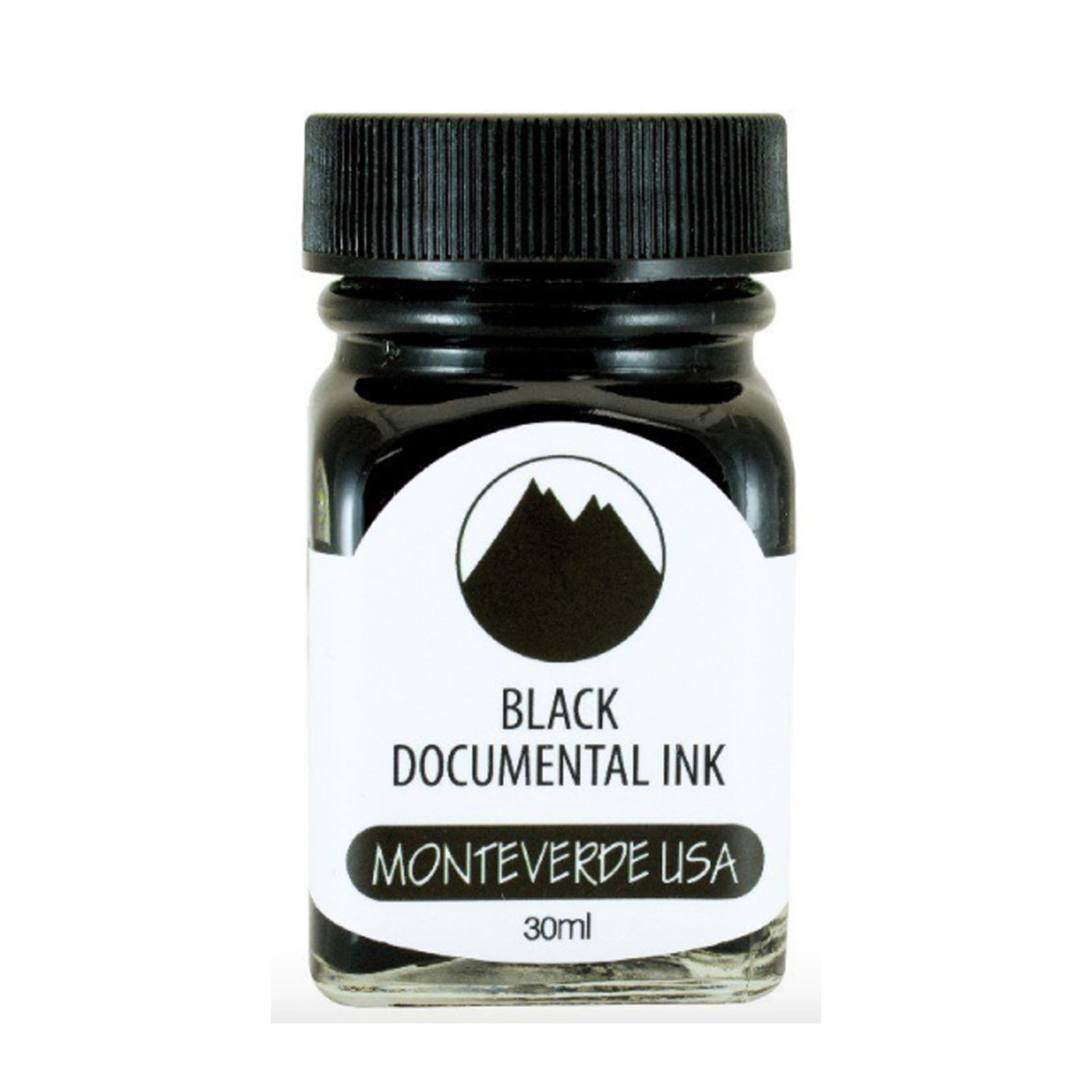 Monteverde Permanent Documental Blister Ink Bottle, Black - 30ml 1 