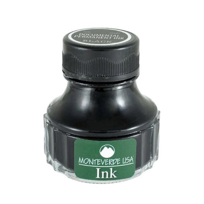 Monteverde Permanent Documental Ink Bottle, Black - 90ml 1