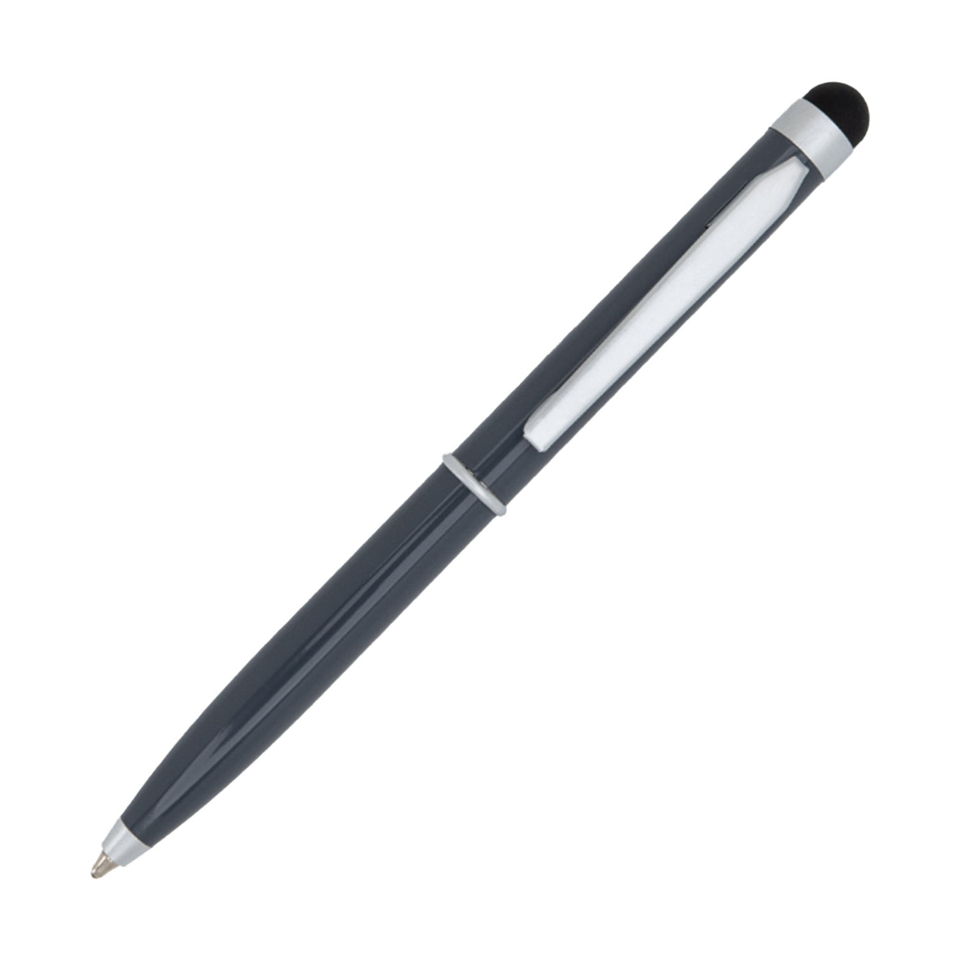 Monteverde Poquito Stylus Ball Pen - Cool Grey CT 1