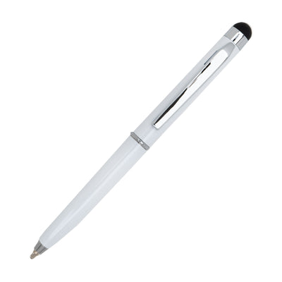 Monteverde Poquito Stylus Ball Pen - Pearl White CT 1