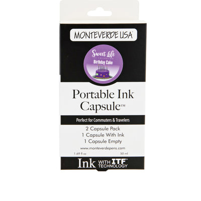 Monteverde Portable 50ml Ink Capsule, Birthday Cake