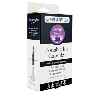 Monteverde Portable 50ml Ink Capsule, Birthday Cake
