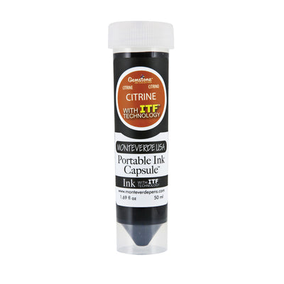 Monteverde Portable 50ml Ink Capsule, Citrine